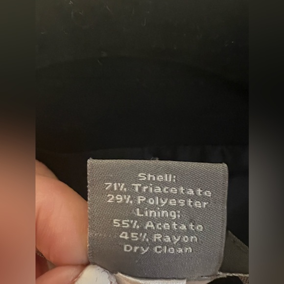 Ann Taylor Dark Academia Button Blazer Black Size 2. - Picture 4 of 10